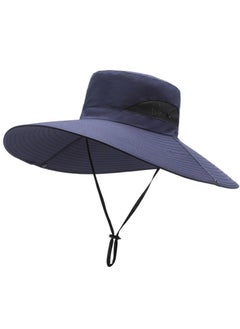 Buy Fishing hat Wide Brim Sun Protection Hat with Breathable Safari hat and Fisherman hat Hiking Hats for Man UPF 50+ Waterproof Bucket Hiking Camping Safari Garden Beach in Saudi Arabia