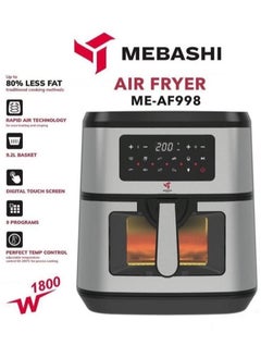 Buy Mebashi Air Fryer 9.2L 1800W in UAE