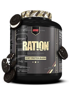 Buy Ration Whey Protein Blend - Cookies and Cream - (65 Servings) in Saudi Arabia