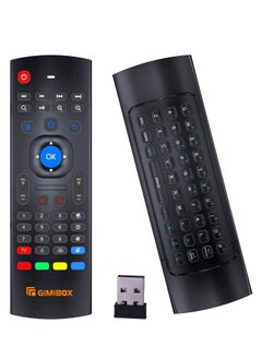 اشتري Gimibox MX3 Pro Air Mouse Wireless Keyboard – 2.4G Smart TV Remote with Motion Sensing for Android TV Box, PC, Smart TV, Projector, HTPC في الامارات