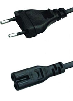 Buy kx3059 Power Cable 2 pin for Laptop, Notebook Device, Radio & Cassette 1.2m black in Egypt