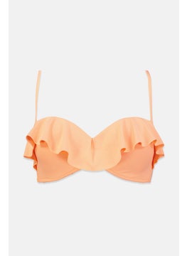 اشتري Women Padded Underwired Bikini Top, Coral في السعودية