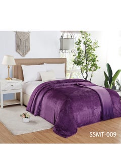 Buy 1 Piece Soft Bed Polyester Blanket single Size 150*200 cm in Saudi Arabia