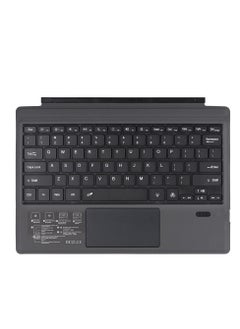 اشتري Wireless BT Keyboard Portable Ultra-thin Backlight Tablet Keyboard with Large Size Touchpad Compatible with Surface Pro 3/4/5/6/7 في السعودية