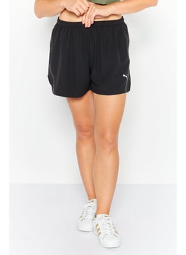 Buy Women Sportswear Fit Training Shorts, Black in UAE