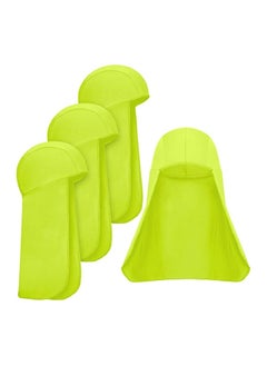 Buy Shade Sun Cap, 4 Pieces Hard Hat Neck Protector Cap Elastic Cooling Skull in UAE