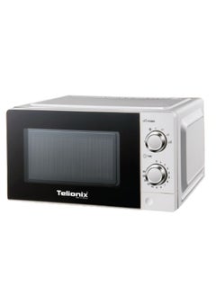 Buy Telionix Microwave Oven, 20L Capacity, Mechanical Control, Speedy Defrost, Child Lock, 700W Power in UAE