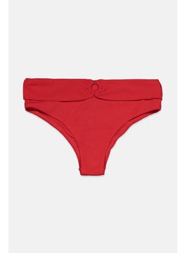 اشتري Women Ring Bikini Bottom, Red في السعودية