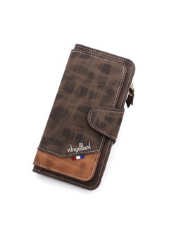 Buy Men's Multi-Functional Long Wallet ID Bag 19*10*2.5CM in Saudi Arabia