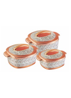 Buy Daissy 3 Piece Hotpot Rose Gold - 1500/2000/2500 in UAE