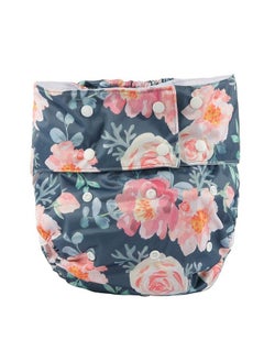 Buy Teen Adult Cloth Diaper Nappy Reusable Washable For Disability (Floral) in UAE