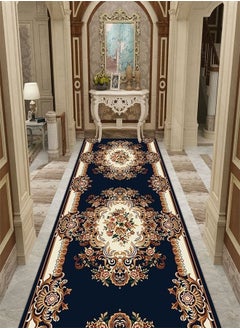 Buy New Style Washable Sticky Printed Floor Carpet Rug 300 x 80 cm in UAE