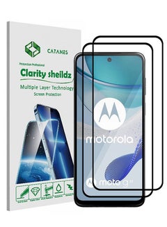 Buy 2 Pack For Moto G73 Screen Protector Tempered Glass Full Glue Back in UAE