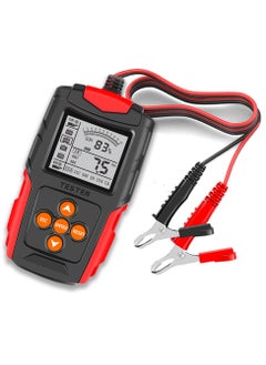 اشتري 12V/24V Digital Car Battery Tester, Accurate Automotive Analyzer for Cars, Trucks, Motorcycles and More في الامارات