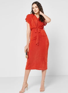 Buy Bodycon Ruched Dress in UAE