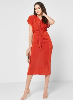 اشتري Bodycon Ruched Dress في الامارات