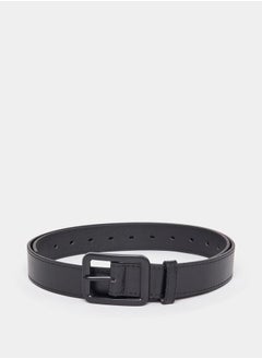 Buy Solid Belt with Pin Buckle Closure in Saudi Arabia