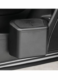 Buy Car Trash Can with Lid, Mini Vehicle Trash Bin Car Dustbin Garbage Organizer, Automotive Garbage Can Bin Trash Container for Auto Cars, Home, Office in UAE