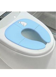 Buy Toddler Travel Seat, Boy And Girl Folding Travel Potty Seat, Suitable For Round And Oval Toilets in UAE