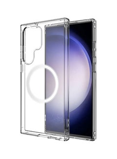 اشتري Magnetic Clear Phone Case for Samsung Galaxy S23 Ultra Case في السعودية