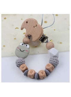 Buy Baby Eco-Friendly Anti-Drop Pacifier Clip Retaining Chain for Children in UAE