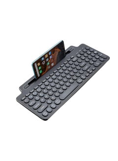 Buy 2.4G Wireless Bluetooth Keyboard with Digital Touchpad Mouse Card Slot Digital Keyboard for Android IOS Desktop Laptop TV Box in Saudi Arabia