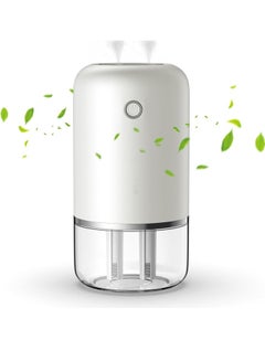 اشتري Air Humidifier ，USB Mini Humidifier Ultrasonic Essential Oil Diffuser Cool Mist Air Refresher for Car Office Bedroom Home في السعودية