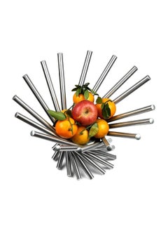 اشتري Stainless Steel Fruit Basket Modern Fashion Creative Rotating Fruit Basket في الامارات