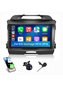 اشتري Android Car Stereo For KIA Sportage 2011-2016 With Apple Carplay Android Auto Wireless WiFi DSP FM AHD Camera Included Quick Boot Touchscreen  4 32GB 8Core في الامارات