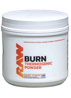 Buy RAW Burn Thermogenic Sweet Citrus 516g in UAE