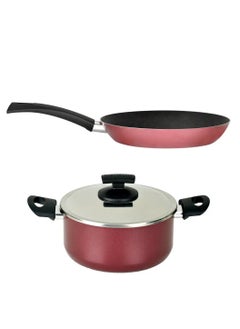 Buy Newflon Jolie pot 24cm + frying pan 28cm in Saudi Arabia