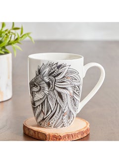 Buy Flair Lion Ceramic Mug 350 ml in UAE