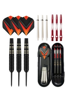 Buy 3Pcs/Set Professional Aluminium Alloy Plastic Darts Shaft Tip Flights 23g with Box 14.5*4.8*2cm in Saudi Arabia