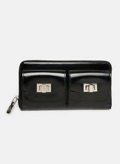 Buy Two Front Pockets Zipper Closure Wallet in Egypt