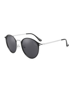 Buy Classic Round Sunglasses for Women 100% UV Blocking Metal Frame Sunnies in UAE