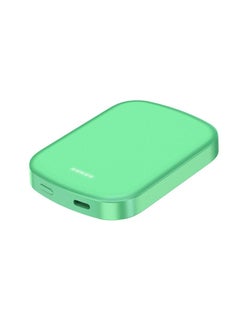 اشتري 10000.0 mAh 10000mAh Fast Magnetic Wireless Portable Power Bank Charger for iPhone 12 series.  Green green/Black في الامارات