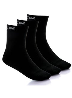 Buy Pack of 3 Cotton Half Towel Sport Socks for Men in Egypt