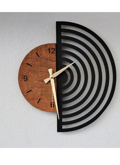 Buy Minimalist Scandinavian Decor Wooden Wall Clock in Egypt