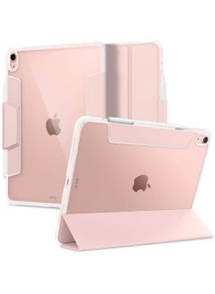 اشتري Ultra Hybrid Pro Case Cover for iPad Air 5 10.9 inch 5th / 4th Generation (2022 / 2020) with Pencil Holder - Rose Gold في الامارات