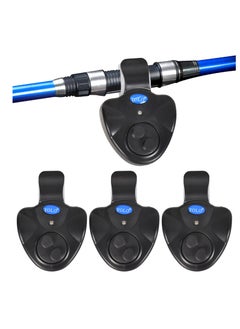 Buy 3Pcs Electronic Bite Alarm, Sensitive Fishing Bite Alarm, Electronic Bite Alarm, Fishing Set, Luminous Indicator, Swinger Vibration on the with LED Light Indicator, Easy to Attache in UAE