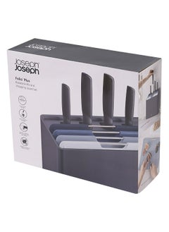 اشتري 8-Piece Graphite Folio Plus Knife and Chopping Board Set Multicolor في السعودية