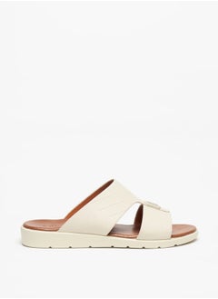 اشتري Men's Textured Slip-On Arabic Sandals في الامارات