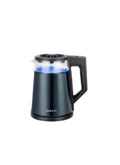 Buy Sokany Electric Kettle, 1.7 Liter, 2000 Watt, black- Sk-SH-1076 in Egypt