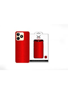 Buy OZO Luxury Skin Metalic Red Carbon (SC124RASA) For Infinix hot 30 in Egypt