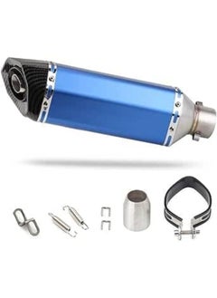 Buy Motorcycle Exhaust Pipe Escape Silencieux Moto Killer Motorcross Muffler Modified (blue) in Egypt