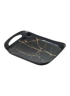 اشتري Rk Comfort Tray Small Black Static Gold, Dwt1024Bsg, 12.25" X 9" في الامارات