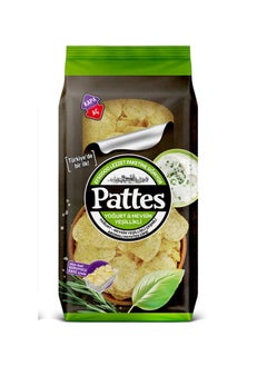 اشتري Pattes Yogurt and Herbs Flavor Potato Chips 100g في الامارات