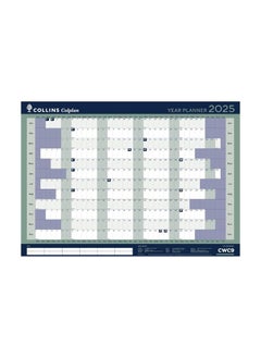 اشتري Collins Colplan 2025 - A1 Yearly Wall Calendar and Planner (CWC9-25) - Large Laminated Year Planner في الامارات