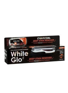 Buy White Glo Charcoal Deep Stain Remover Toothpaste, 100 ml in Saudi Arabia