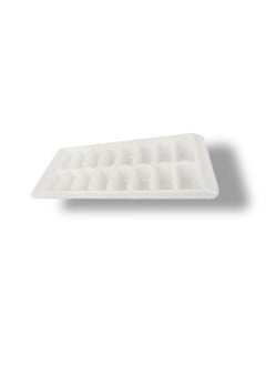 Buy Ice cube mold, 16 eyes, white color in Egypt